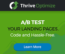 Thrive Optimize - A/B Test Your Landing Pages