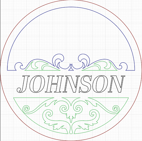 Illustrator Vector Design for Custom Door Sign