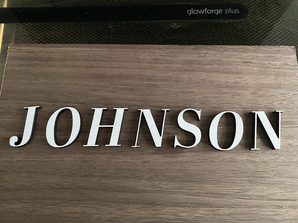 Custom Door Sign Letters for Name