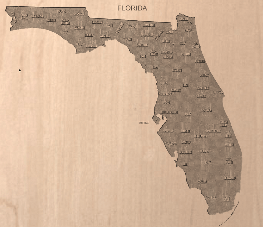 Florida State Vector Simulation