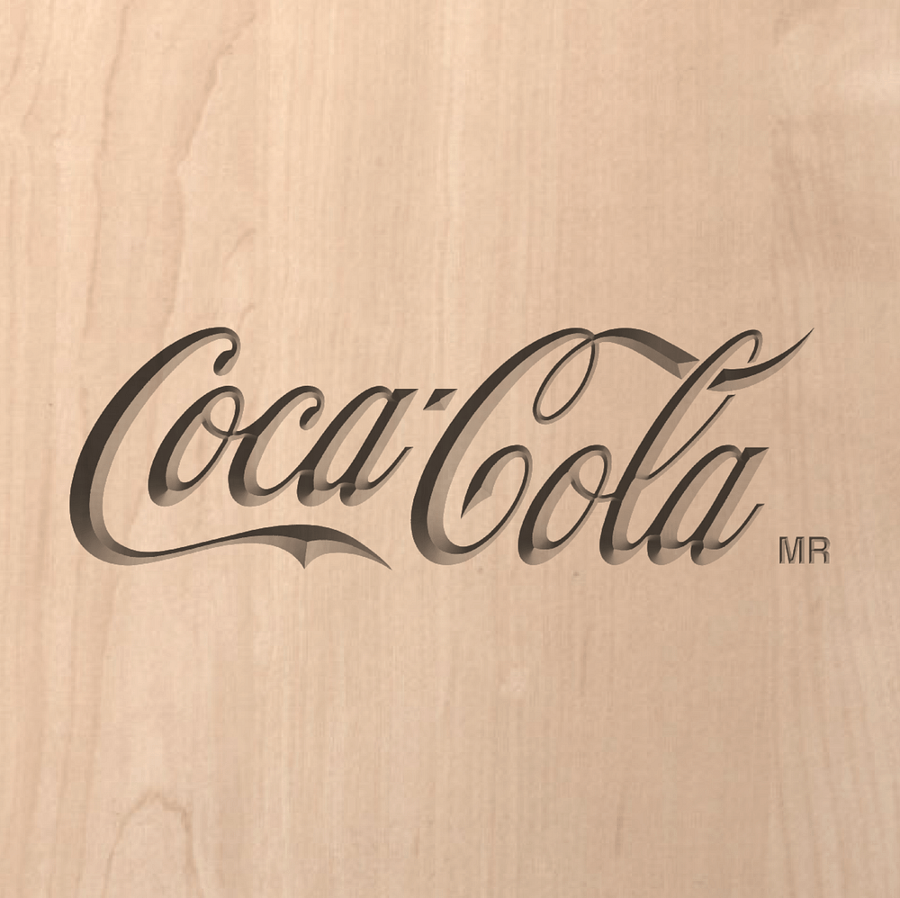 Coca-Cola Brand Logo Simulator Result