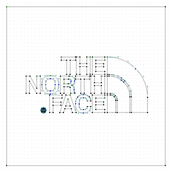 Vectors from World The North Place Logo Node Editor