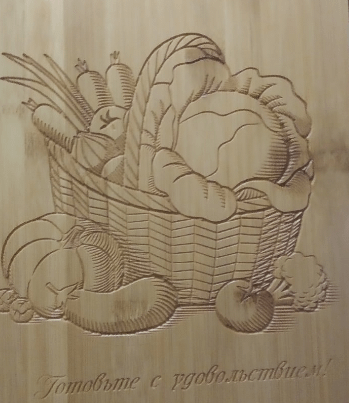 3axis Engraving Basket DXF File