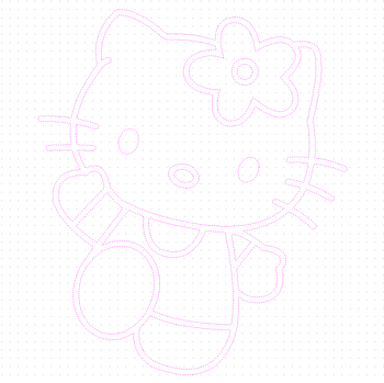Hello Kitty SVG File Free Download