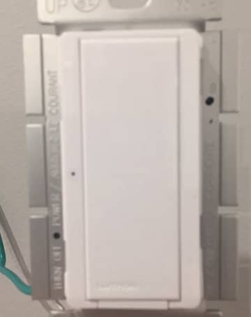 Light Replacement Lutron MA-S8AM-WH Digital Switch