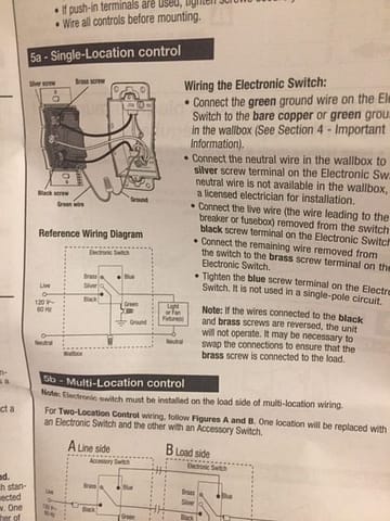 Lutron Switch Instructions