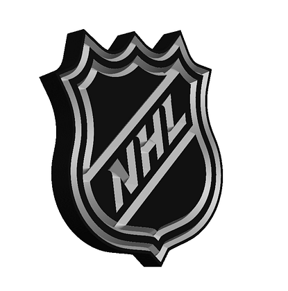 The NHL Logo Simulator Result Angled