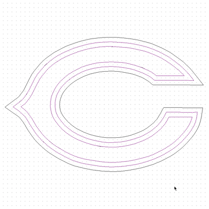 Chicago Bears Logo Duplicate Vectors