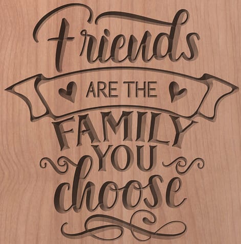 Creative Fabrica Friends Are the Family You Choose