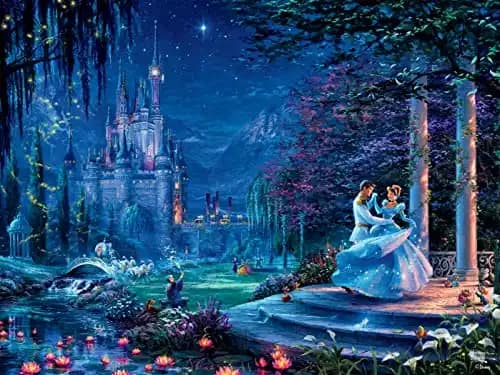 Ceaco - Thomas Kinkade - Disney Dreams Collection - Cinderella Starlight - 750 Piece Jigsaw Puzzle