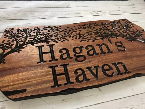 Custom Outdoor Wooden Sign Personalized - Etsy