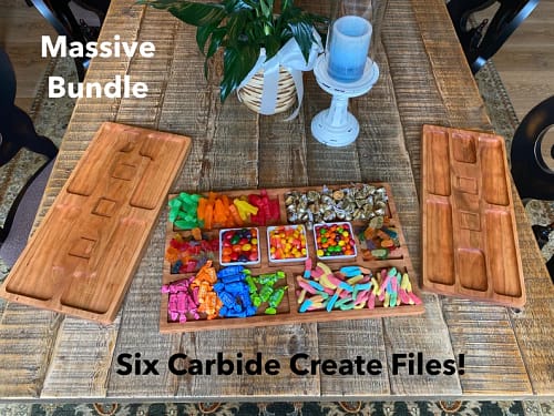 Carbide Create Files for Serving Trays Download and Carve - Etsy