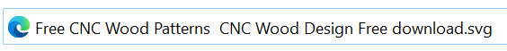 CNC Wood Pattern Design SVG file