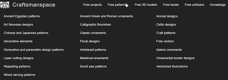 Craftsmanspace Free Patterns Download Files