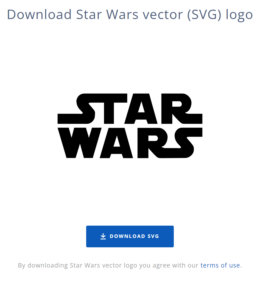 The Star Wars Logo
