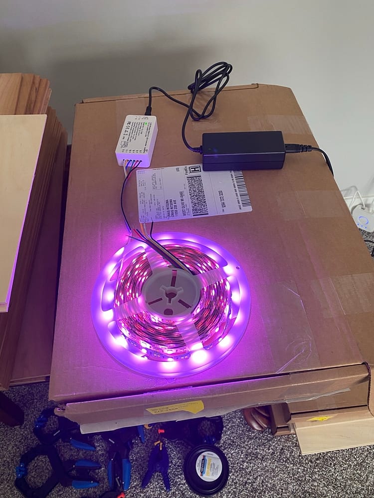 How to Install a DIY LED Strip Light Project