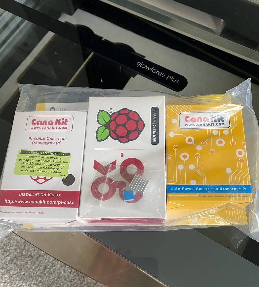 CanaKit Raspberry Pi 3 Kit with Premium Clear Case and 2.5A Power Supply
